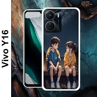 Designer Soft Silicone Mobile Back Cover For Vivo T2X-thumb1