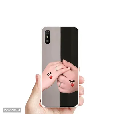 Designer Soft Silicone Mobile Back Cover For Redmi 9A-thumb0