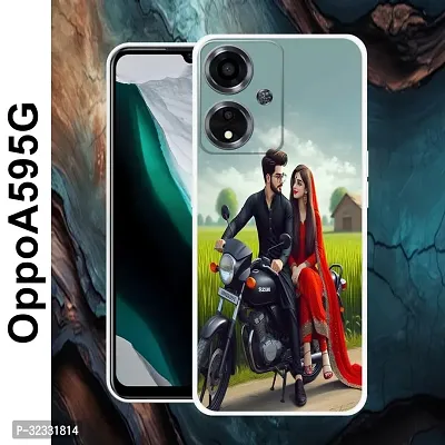 Designer Soft Silicone Mobile Back Cover For Oppo A59 5G-thumb2