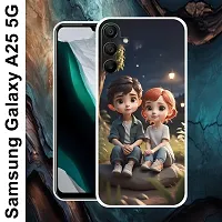 Designer Soft Silicone Mobile Back Cover For Samsung Galaxy A25 5G-thumb1