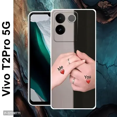 Designer Soft Silicone Mobile Back Cover For Vivo T2 Pro 5G-thumb2