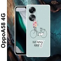 Designer Soft Silicone Mobile Back Cover For Oppo A58 4G-thumb1