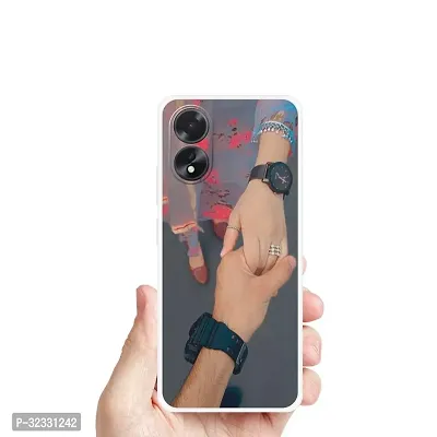 Designer Soft Silicone Mobile Back Cover For Oppo A18