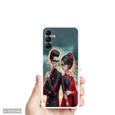 Designer Soft Silicone Mobile Back Cover For Samsung Galaxy A04S-thumb0