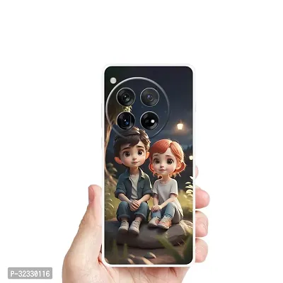 Designer Soft Silicone Mobile Back Cover For One Plus 12R 5G-thumb0