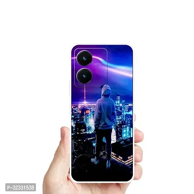 Designer Soft Silicone Mobile Back Cover For Vivo Y22-thumb0