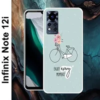 Designer Soft Silicone Mobile Back Cover For Infinix Note 12i-thumb1