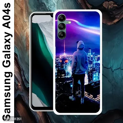 Designer Soft Silicone Mobile Back Cover For Samsung Galaxy A04S-thumb2