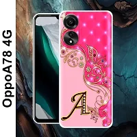 Designer Soft Silicone Mobile Back Cover For Oppo A78 4G-thumb1