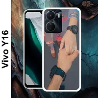 Designer Soft Silicone Mobile Back Cover For Vivo T2X-thumb1