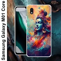 Designer Soft Silicone Mobile Back Cover For Samsung Galaxy M01 Core-thumb1