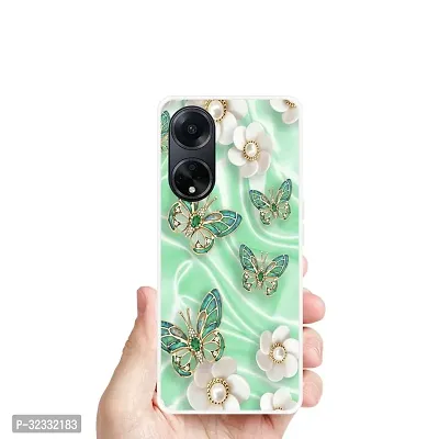 Designer Soft Silicone Mobile Back Cover For Oppo F23 5G