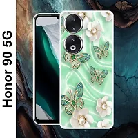 Designer Soft Silicone Mobile Back Cover For Honor 90 5G-thumb1