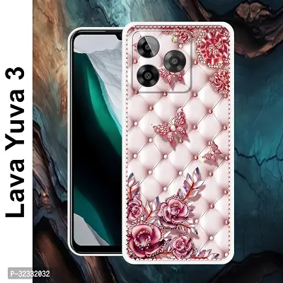 Designer Soft Silicone Mobile Back Cover For Lava Yuva 3-thumb2