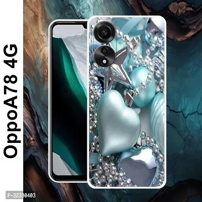 Designer Soft Silicone Mobile Back Cover For Oppo A78 4G-thumb2