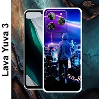 Designer Soft Silicone Mobile Back Cover For Lava Yuva 3-thumb1