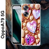 Designer Soft Silicone Mobile Back Cover For Oppo A79 5G-thumb1