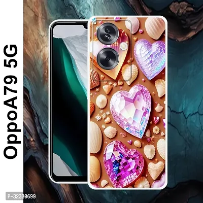 Designer Soft Silicone Mobile Back Cover For Oppo A79 5G-thumb2