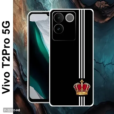 Designer Soft Silicone Mobile Back Cover For Vivo T2 Pro 5G-thumb2