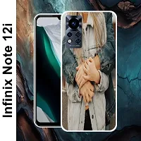 Designer Soft Silicone Mobile Back Cover For Infinix Note 12i-thumb1