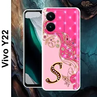 Designer Soft Silicone Mobile Back Cover For Vivo Y22-thumb1