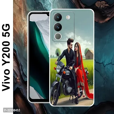 Designer Soft Silicone Mobile Back Cover For Vivo Y200 5G-thumb2