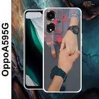 Designer Soft Silicone Mobile Back Cover For Oppo A59 5G-thumb1