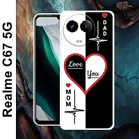 Designer Soft Silicone Mobile Back Cover For Realme C67 5G-thumb1