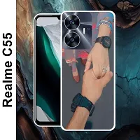 Designer Soft Silicone Mobile Back Cover For Realme Narzo N55-thumb1