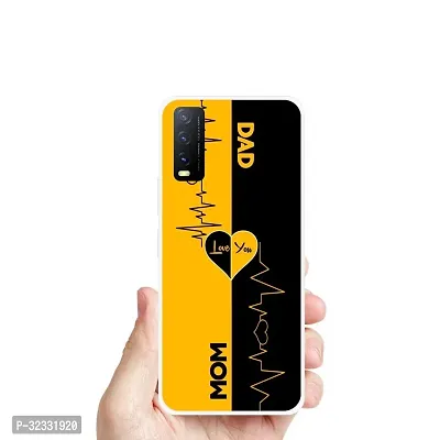 Designer Soft Silicone Mobile Back Cover For Vivo Y20I