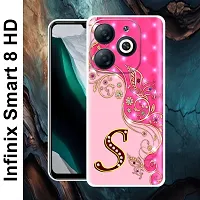 Designer Soft Silicone Mobile Back Cover For Infinix Smart 8 HD-thumb1