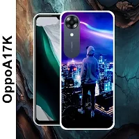 Designer Soft Silicone Mobile Back Cover For Oppo A17K-thumb1