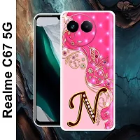 Designer Soft Silicone Mobile Back Cover For Realme C67 5G-thumb1