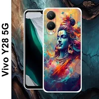 Designer Soft Silicone Mobile Back Cover For Vivo Y28 5G-thumb1