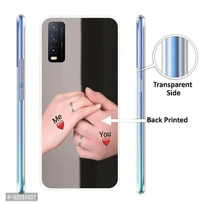 Designer Soft Silicone Mobile Back Cover For Vivo Y20I-thumb3