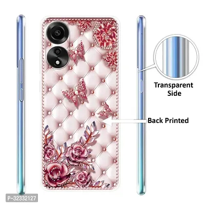 Designer Soft Silicone Mobile Back Cover For Oppo A78 4G-thumb2