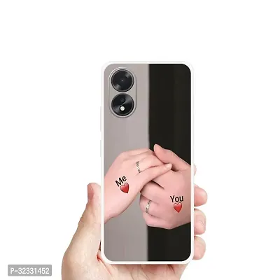 Designer Soft Silicone Mobile Back Cover For Oppo A18-thumb0