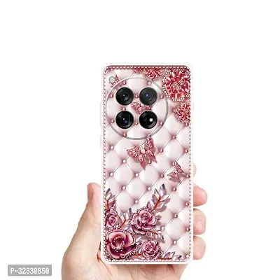 Designer Soft Silicone Mobile Back Cover For One Plus 12R 5G