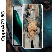 Designer Soft Silicone Mobile Back Cover For Oppo A79 5G-thumb1