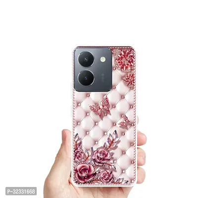 Designer Soft Silicone Mobile Back Cover For Vivo Y36