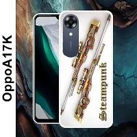 Designer Soft Silicone Mobile Back Cover For Oppo A17K-thumb1