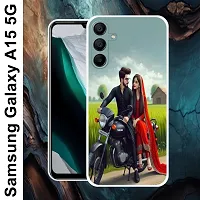 Designer Soft Silicone Mobile Back Cover For Samsung Galaxy A15 5G-thumb1