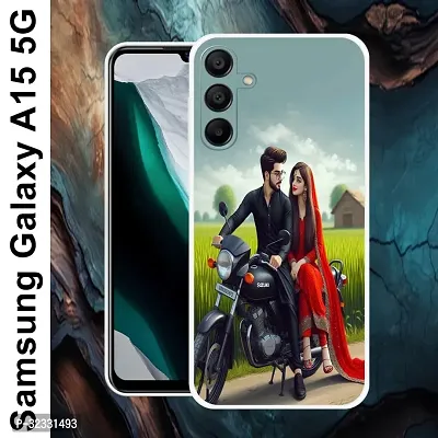 Designer Soft Silicone Mobile Back Cover For Samsung Galaxy A15 5G-thumb2