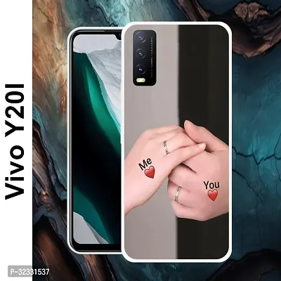 Designer Soft Silicone Mobile Back Cover For Vivo Y20I-thumb2