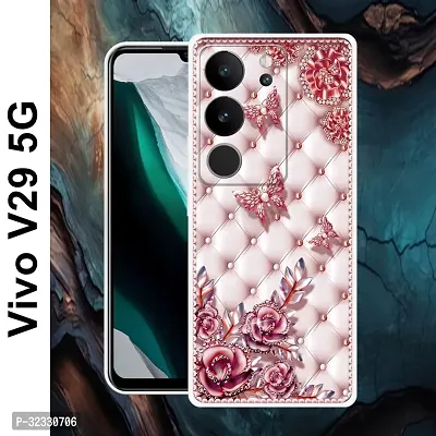 Designer Soft Silicone Mobile Back Cover For Vivo V29 5G-thumb2