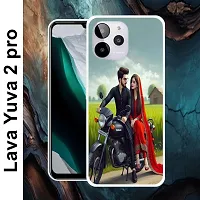 Designer Soft Silicone Mobile Back Cover For Lava Yuva 2 Pro-thumb1