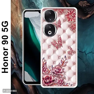 Designer Soft Silicone Mobile Back Cover For Honor 90 5G-thumb2