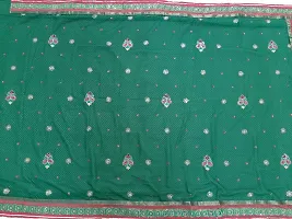 Classic Embroidered Saree with Blouse piece-thumb1