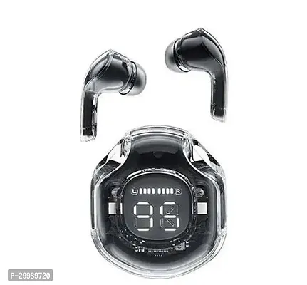 Stylish Black In ear Bluetooth Wireless Headphones With Microphone-thumb0