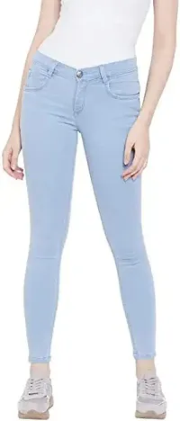 Trendy Solid Jeans for Women
